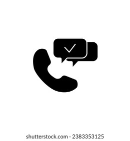 Call feeling concept line icon. Simple element illustration.Call feeling concept outline symbol design.