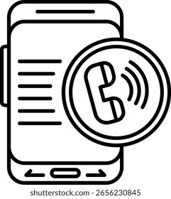 Call Filled Style Icon Design
