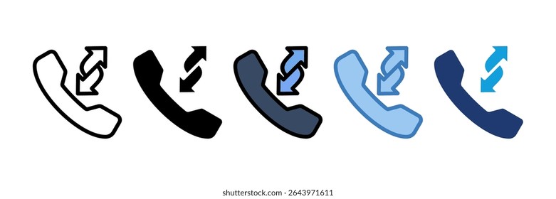 Call History Icon Element For Design