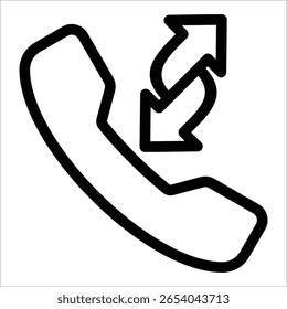 Call History Icon Element For Design