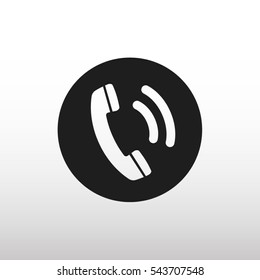 Similar Images, Stock Photos & Vectors of Call icon - 569353849