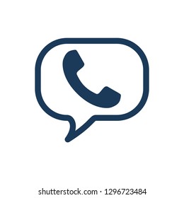 Call Icon Comunication Symbol Logo Template