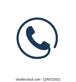 Call Icon Comunication Symbol Logo Template