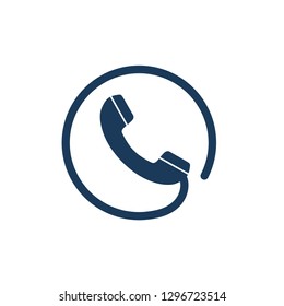 Call Icon Comunication Symbol Logo Template