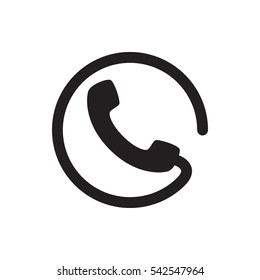 call icon illustration isolated vector sign symbol