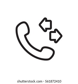 call icon illustration isolated vector sign symbol
