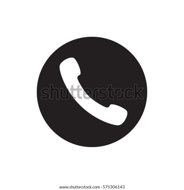 Call Icon Illustration Isolated Vector Sign Stock Vector (Royalty Free ...