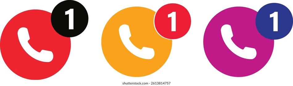 Call icon logo design. flat style vector illustration editable isolated design symbol sign. Modern phone call icon, vector,
