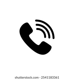Call icon logo design. telephone sign and symbol. phone icon. contact us 