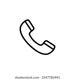 Diseño del logotipo del icono de la llamada. señal y símbolo del teléfono. icono del teléfono. contáctenos 