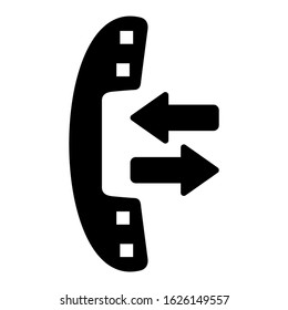 call icon or logo isolated sign symbol vector illustration - high quality black style vector icons
