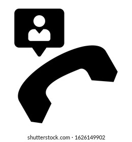 call icon or logo isolated sign symbol vector illustration - high quality black style vector icons

