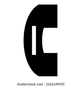 call icon or logo isolated sign symbol vector illustration - high quality black style vector icons
