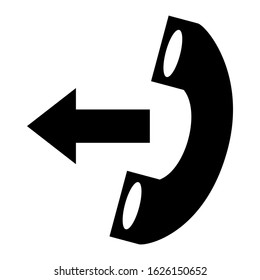 call icon or logo isolated sign symbol vector illustration - high quality black style vector icons
