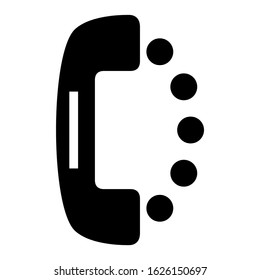 call icon or logo isolated sign symbol vector illustration - high quality black style vector icons
