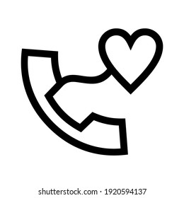 call icon or logo isolated sign symbol vector illustration - high quality black style vector icons
