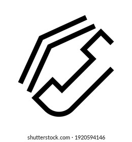 icono de llamada o logotipo símbolo de signo aislado ilustración vectorial - iconos vectoriales de estilo negro de alta calidad
