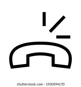 call icon or logo isolated sign symbol vector illustration - high quality black style vector icons
