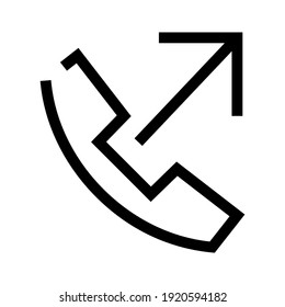 call icon or logo isolated sign symbol vector illustration - high quality black style vector icons
