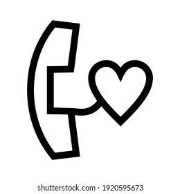 call icon or logo isolated sign symbol vector illustration - high quality black style vector icons
