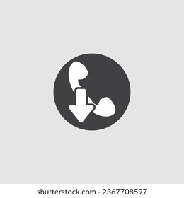 call icon, call logo , vector lustration