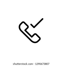 Call icon. Mobile network sign