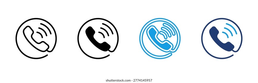 Call icon multiple style collection