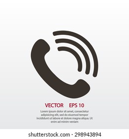  call icon. One of set web icons
