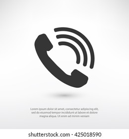  call icon. One of set web icons