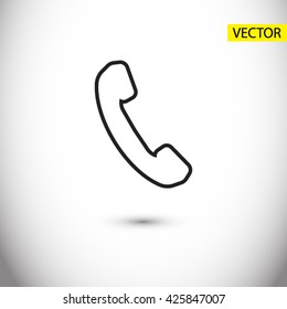  call icon. One of set web icons
