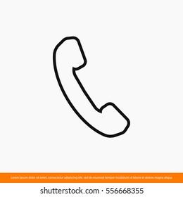  call icon. One of set web icons