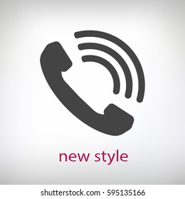  call icon. One of set web icons