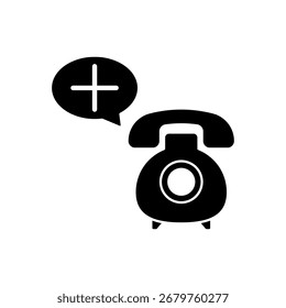 Call icon outline editable stroke line drawing eps.