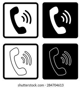 Call icon phone