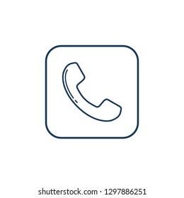 Call Icon Phone Communication symbol Logo Template