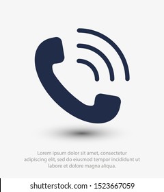 Call icon, Phone icon vector illustration EPS10