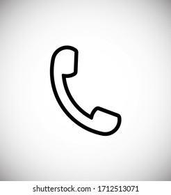 Call icon, Phone icon vector illustration EPS10