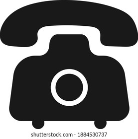 Rufsymbol, Telefonsymbol, Vektorgrafik EPS10