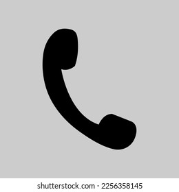 Icono de llamada, Icono de teléfono ilustración vectorial en fondo blanco..eps