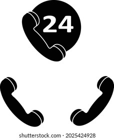 Call Icon Set Connection Business