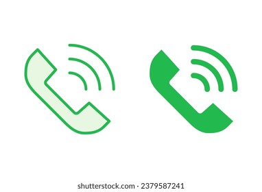 Call icon set. telephone icon vector. phone icon vector. contact us 