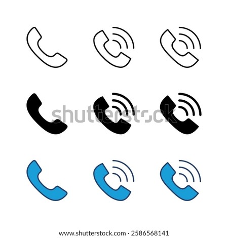 Similar – Image, Stock Photo Retro telephone on geometric pattern