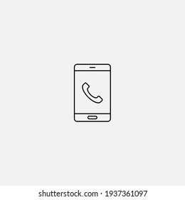Call icon sign vector,Symbol, logo illustration for web and mobile