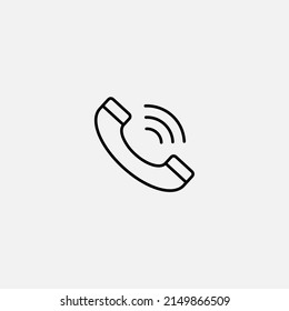 Call icon sign vector,Symbol, logo illustration for web and mobile