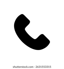 Call icon symbol for apps and websites. telephone sign and symbol. phone icon. contact us 
