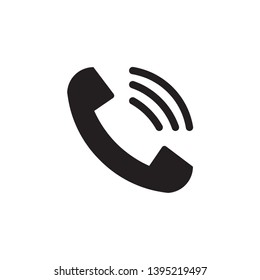 Call icon symbol glyph vector, eps 10