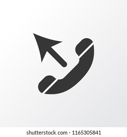 Call icon symbol. Premium quality isolated outgoing element in trendy style.