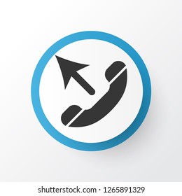 Call icon symbol. Premium quality isolated outgoing element in trendy style.