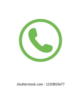 Call icon symbol vector Call icon symbol vector