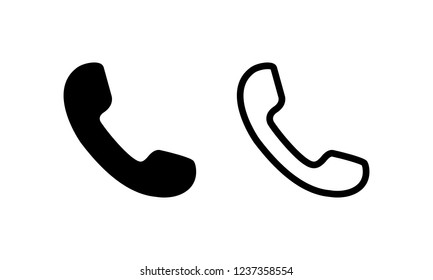 Call icon symbol vector